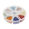 11/0 Two Cut Round Hole Glass Seed Beads SEED-YS0001-01-3