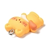 Cute Pet Opaque Resin Pendants RESI-A023-02B-3