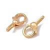 SHEGRACE Brass Spring Ring Clasps XGRQ58597-785G-2