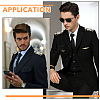 2Pcs Star Pattern Detachable Iron Epaulettes FIND-FH0005-40B-5