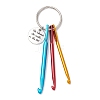 Aluminum Crochet Hooks Keychain KEYC-JKC01013-05-2