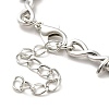 Alloy Thorns Link Chain Necklace NJEW-C027-01P-3
