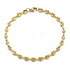 304 Stainless Steel Coffee Bean Chain Bracelets for Men Women FS-WG2046E-01-2
