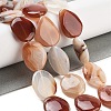 Natural Striped Agate/Banded Agate Beads Strands G-Z061-C09-04-2