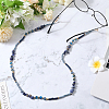 1Pc Polymer Clay with Alloy and Crystal Neck Strap for Eyeglasses AJEW-CN0005-04D-4