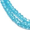 Electroplate Glass Beads Strands LS-EGLA-D020-3x2mm-41-4