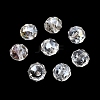 Electroplate Transparent Round Glass Beads GL-CBA6A73-01-2