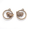 Alloy Pendants X-EA9508Y-AB-2