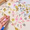 60Pcs 15 Styles West Cowboy Alloy Pendants FIND-SZ0019-69-6