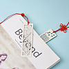 Stainless Steel Bookmarks AJEW-TA0001-07P-11