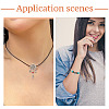 20Pcs 10 Styles Tibetan Style Alloy European Dangle Charms FIND-KS0001-30-8