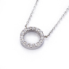 304 Stainless Steel Pendant Necklaces NJEW-F264-28P-2