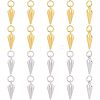 20Pcs 2 Colors Brass Charms KK-HY0001-25-1