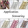   6 Sets 6Colors Flat Polyester High Elastic Shoelaces DIY-PH0002-97-5