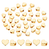   40Pcs Rack Plating Eco-friendly Brass Beads KK-PH0006-58-1