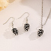 Fashionable Alloy Dangle Earrings & Pendant Necklaces Sets FS-WG44DA2-02-1