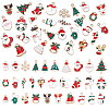 60Pcs Alloy Enamel Pendants ENAM-UN0001-32-1