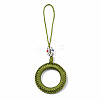 Polyester Tassel Woven Big Pendant Decorations FIND-N052-001E-1