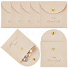 10Pcs Velvet Pouches with Snap Button ABAG-SP0001-42F-1