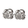 304 Stainless Steel Cabochon Settings STAS-P406-07P-1