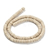 Natural Fossil Beads Strands G-Q159-B34-01-3