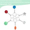 Resin & Plastic Pendants Keychains KEYC-OC0001-30-4