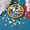 90Pcs 18 Styles Opaque Resin Cabochons CRES-TA0001-35-6