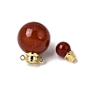 Natural & Synthetic Gemstone Perfume Bottle Pendants GG-CBA7610-02G-3