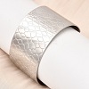 316L Surgical Stainless Steel Cuff Bangles BJEW-D454-01B-P-1