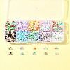 60G 10 Colors Opaque Acrylic Beads OACR-FS0001-75-9