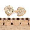 Brass Micro Pave Cubic Zirconia Multi-Strand Links KK-F906-21G-3