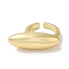 Brass Open Cuff Rings RJEW-Q778-48G-2