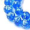 Handmade Lampwork Beads Strands LAMP-H071-01C-10-3