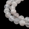 Natural Rainbow Moonstone Beads Strands G-G140-A13-06-4