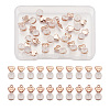 20Pcs 2 Styles Silicone Ear Nuts FIND-TA0001-47C-24