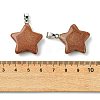 Synthetic Goldstone Pendants GG-K002-10J-3