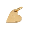 304 Stainless Steel Charms STAS-L291-01G-U-2