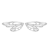 304 Stainless Steel Pendants LS-STAS-WH0033-06P-1
