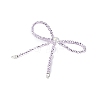 Alloy & Glass Bowknot Chandelier Component Links PALLOY-D360-01G-2