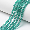 Glass Beads Strands EGLA-A034-T1mm-D18-1
