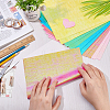 A4 Shiny Craft Papers DIY-WH0304-325-4
