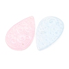 Dyed Natural Quartz Carved Pendants GG-CBA0022-07-2
