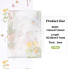 Flower Pattern Embroidered Polyester Tulle Lace Fabric DIY-WH0409-67-2