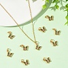 SHEGRACE Brass Micro Pave Cubic Zirconia Charms XGRQ5K456-628G-G-4