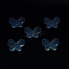 UV Plating Luminous Transparent Acrylic Beads OACR-P010-11B-4