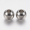 Tarnish Resistant 201 Stainless Steel Beads STAS-F141-17P-2