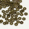 Tibetan Style Alloy Daisy Spacer Beads X-K08SK071-1
