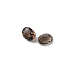 Faceted Natural Smoky Quartz Cabochons G-I295-05C-16B-08-2