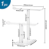 T-shaped Acrylic Headband Organizers ODIS-WH0001-37-2