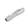 Non-Tarnish 316 Stainless Steel Bayonet Clasps STAS-K282-07D-P-1